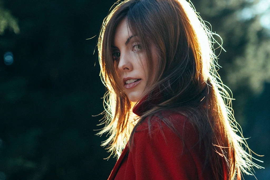 Carlotta portrait Canon 24-70mm f2.8 VSCO Film Pack 5 vintage cover shot