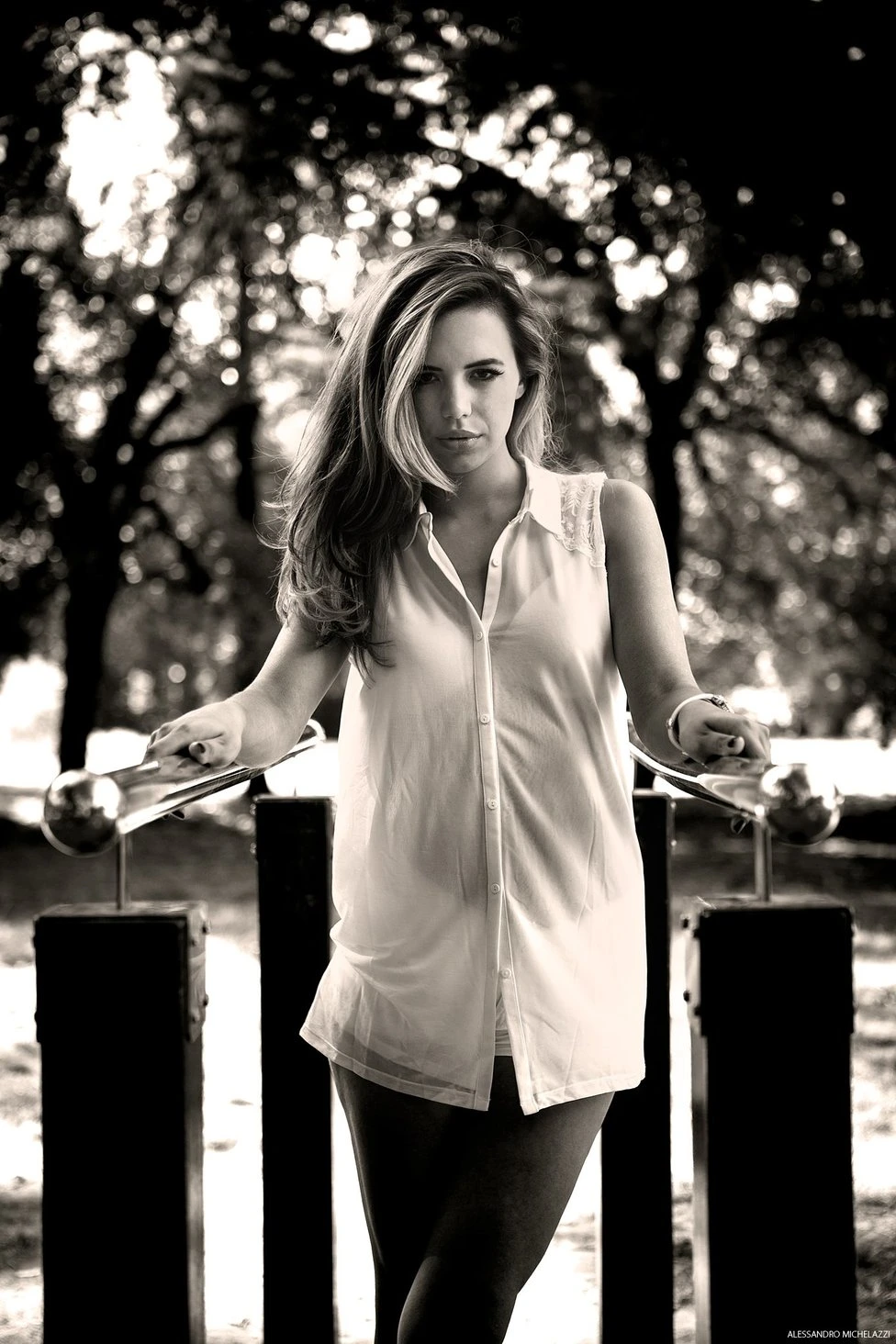 Marizela black and white portrait Rovinj Croatia Lightroom split toning shot 05