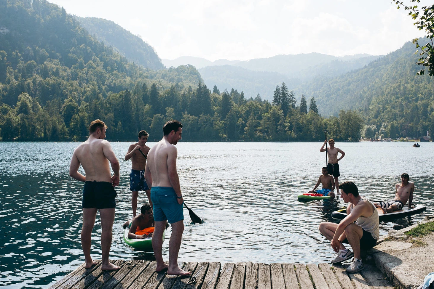 Lake Bled Slovenia island church alpine landscape Fujifilm X100T shot 09