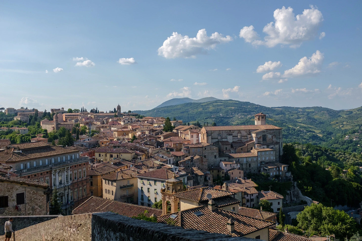 Perugia medieval city Umbria Italy Fujifilm X100T Velvia cover shot