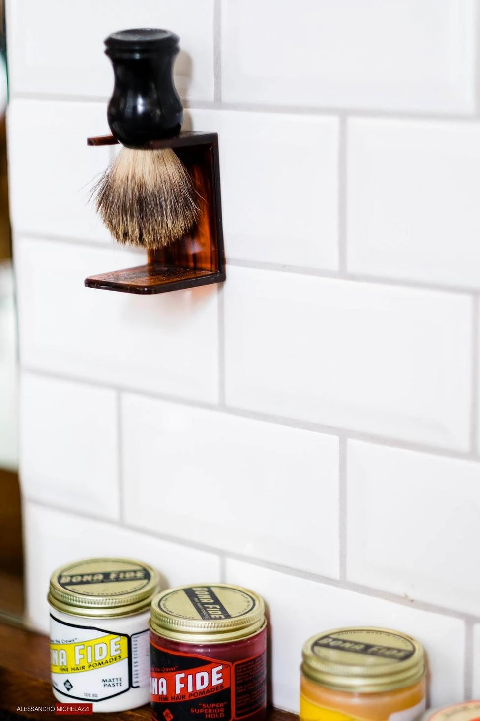 Barberia Italiana Amsterdam Massimiliano Giuli barber shop Fujifilm X100T shot 02