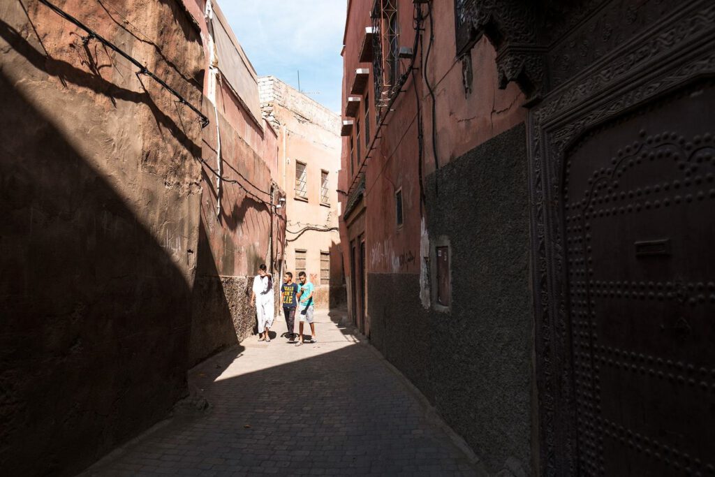 marrakech on the street