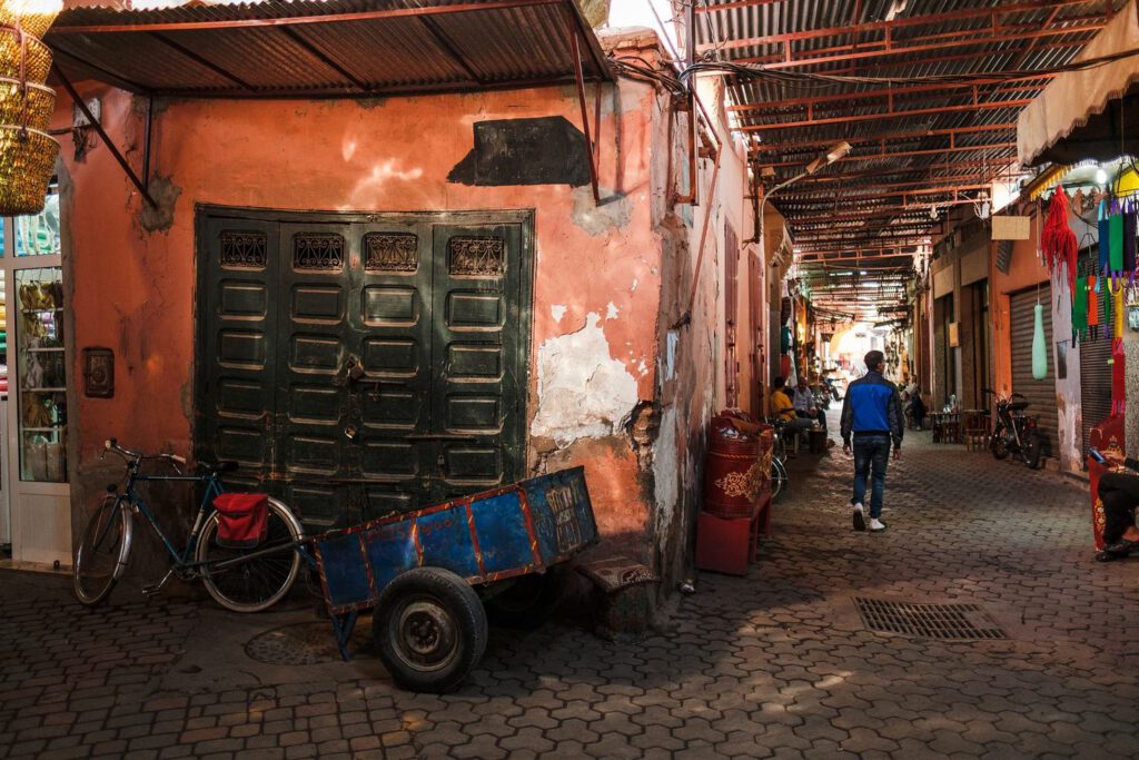 marrakech on the street