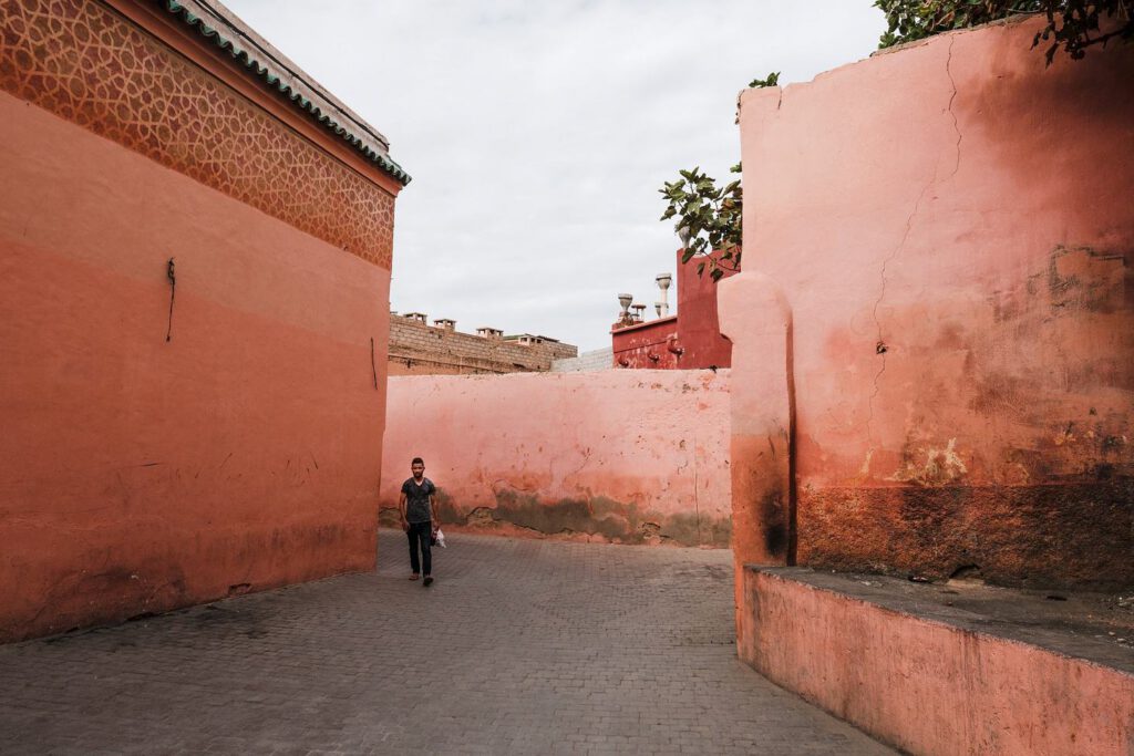 marrakech on the street