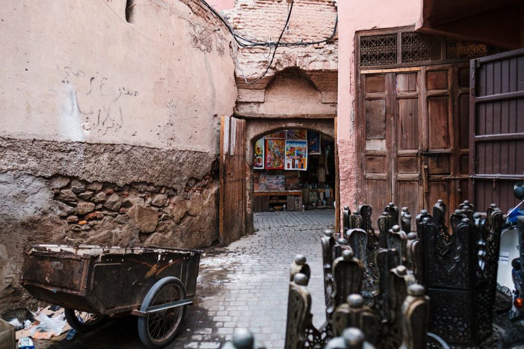 marrakech on the street
