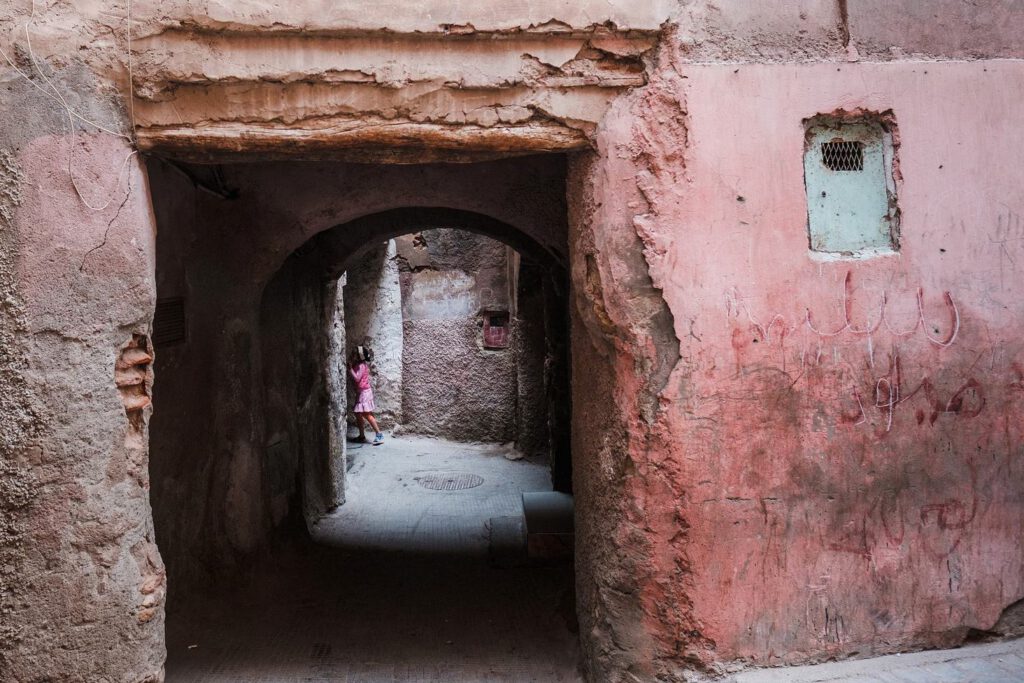 marrakech on the street