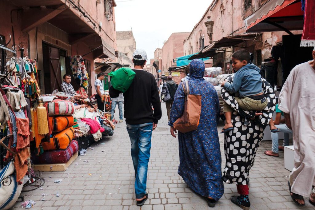marrakech on the street