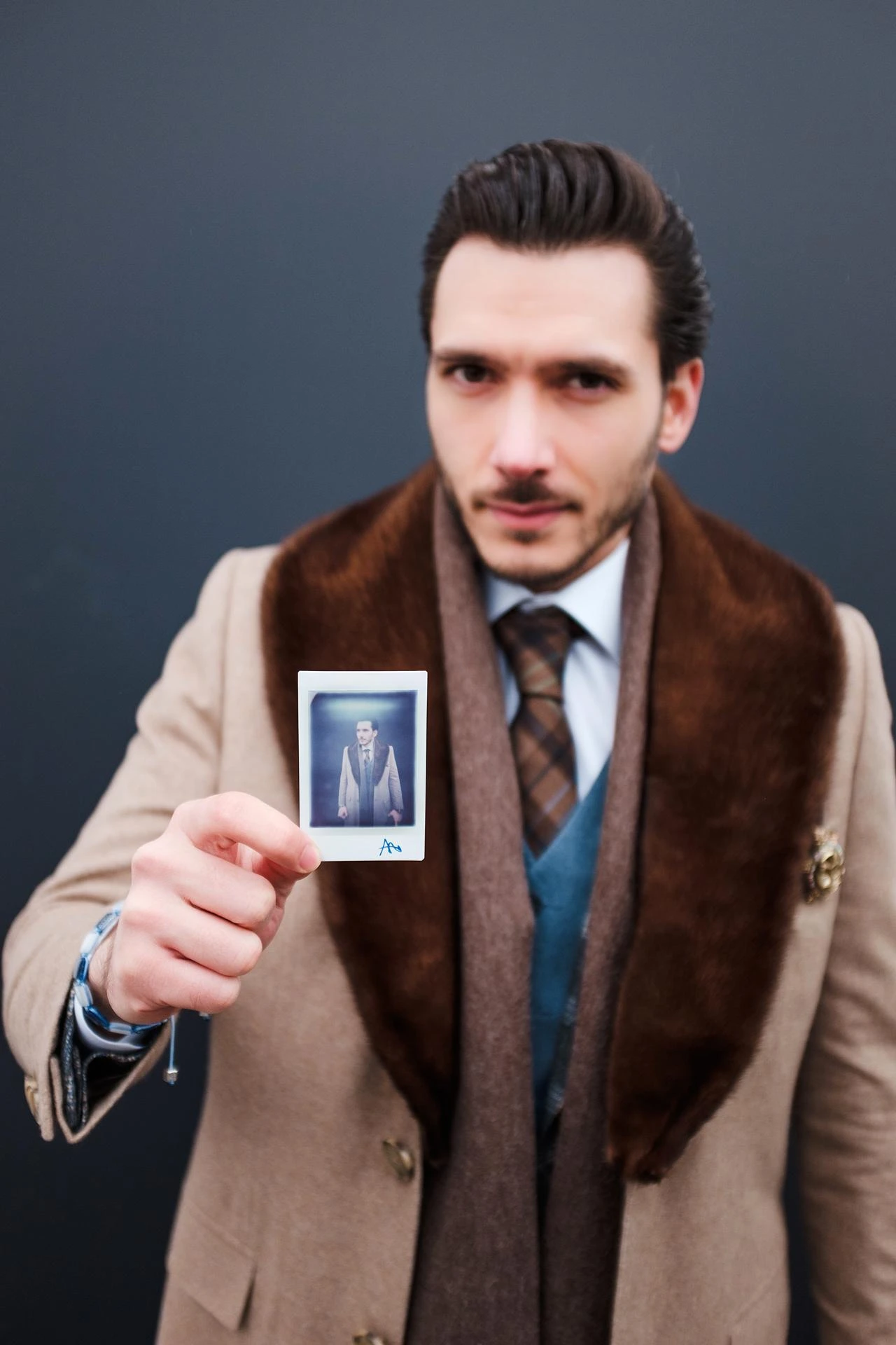 InstaPitti Lomo Instant Fujifilm Instax portrait Pitti Uomo 91 Florence shot 27