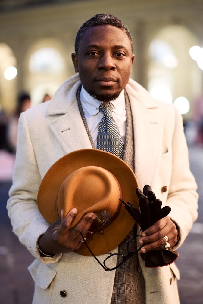 Night portrait Florence Pitti Uomo 91 Fujifilm X-T2 56mm f1.2 shot 02