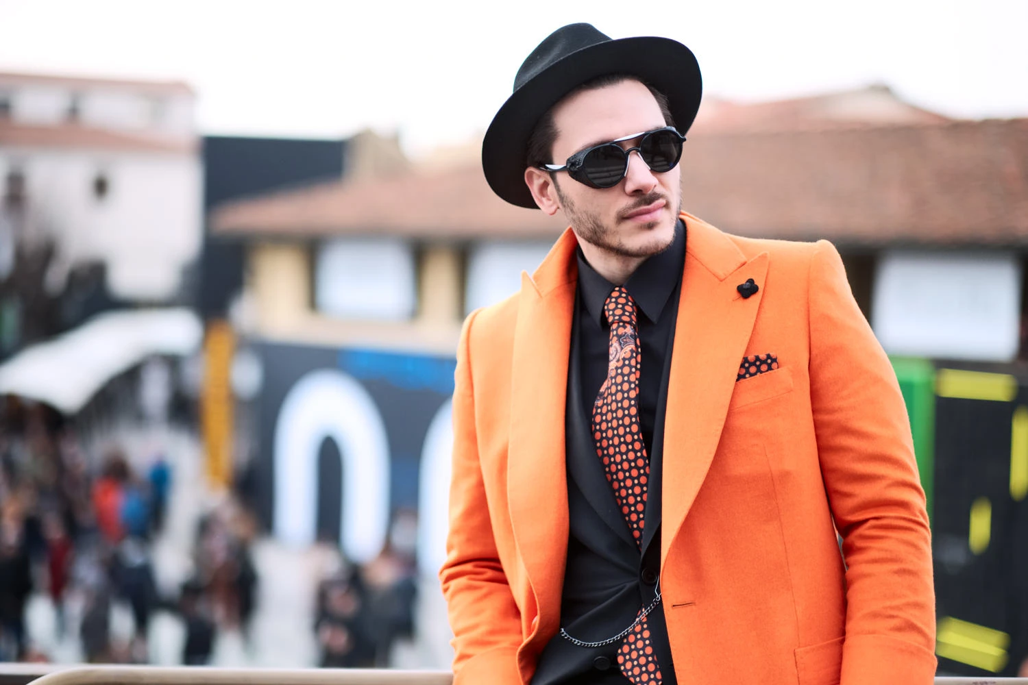 Omer Dominiforte menswear portrait Pitti Uomo 91 Florence Fujifilm shot 05
