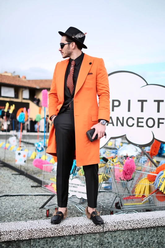 Omer Dominiforte menswear portrait Pitti Uomo 91 Florence Fujifilm shot 10