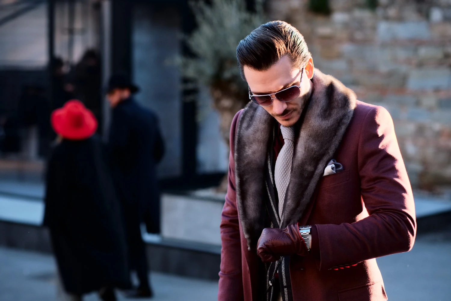 Omer Dominiforte menswear portrait Pitti Uomo 91 Florence Fujifilm shot 19