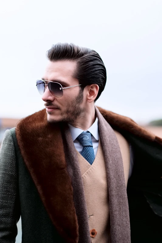 Omer Dominiforte menswear portrait Pitti Uomo 91 Florence Fujifilm shot 37