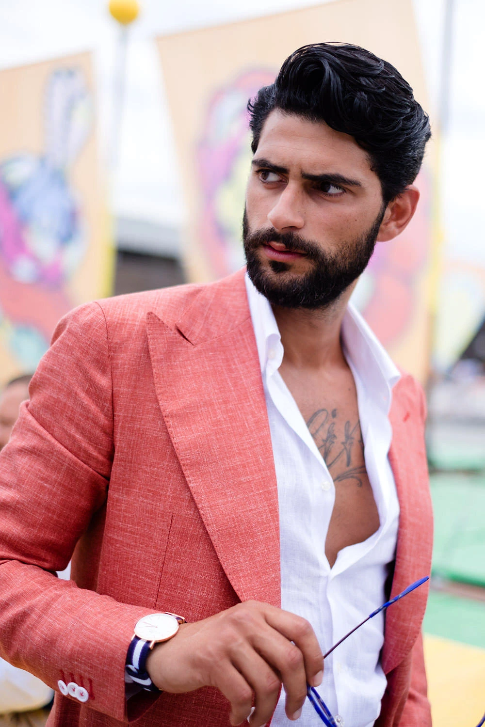 Pitti Uomo 92 menswear editorial portrait Florence Fujifilm X-Pro2 shot 15