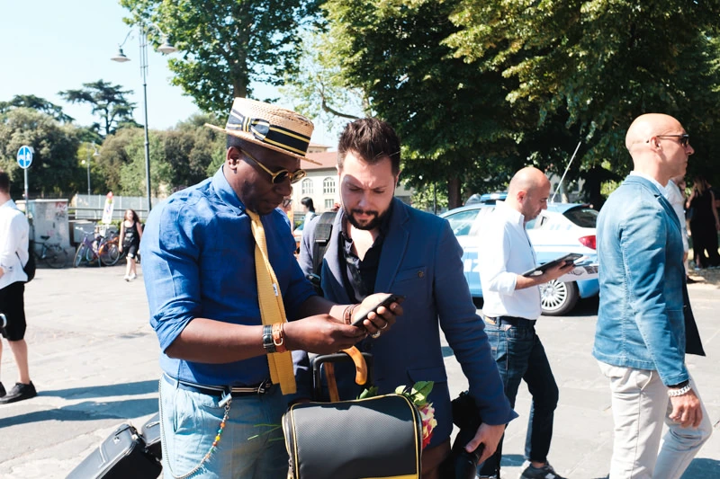 Pitti Uomo 92 menswear editorial portrait Florence Fujifilm X-Pro2 shot 60