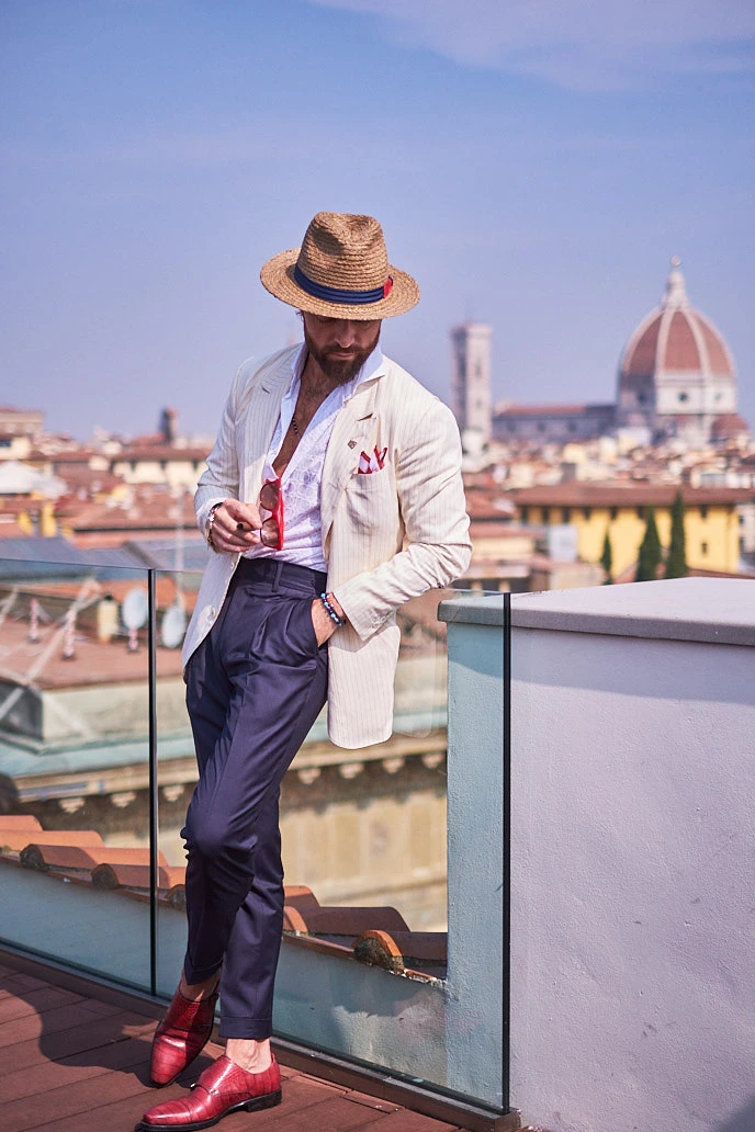 Pitti Uomo 92 street style menswear portrait Florence Fujifilm X-Pro2 shot 37