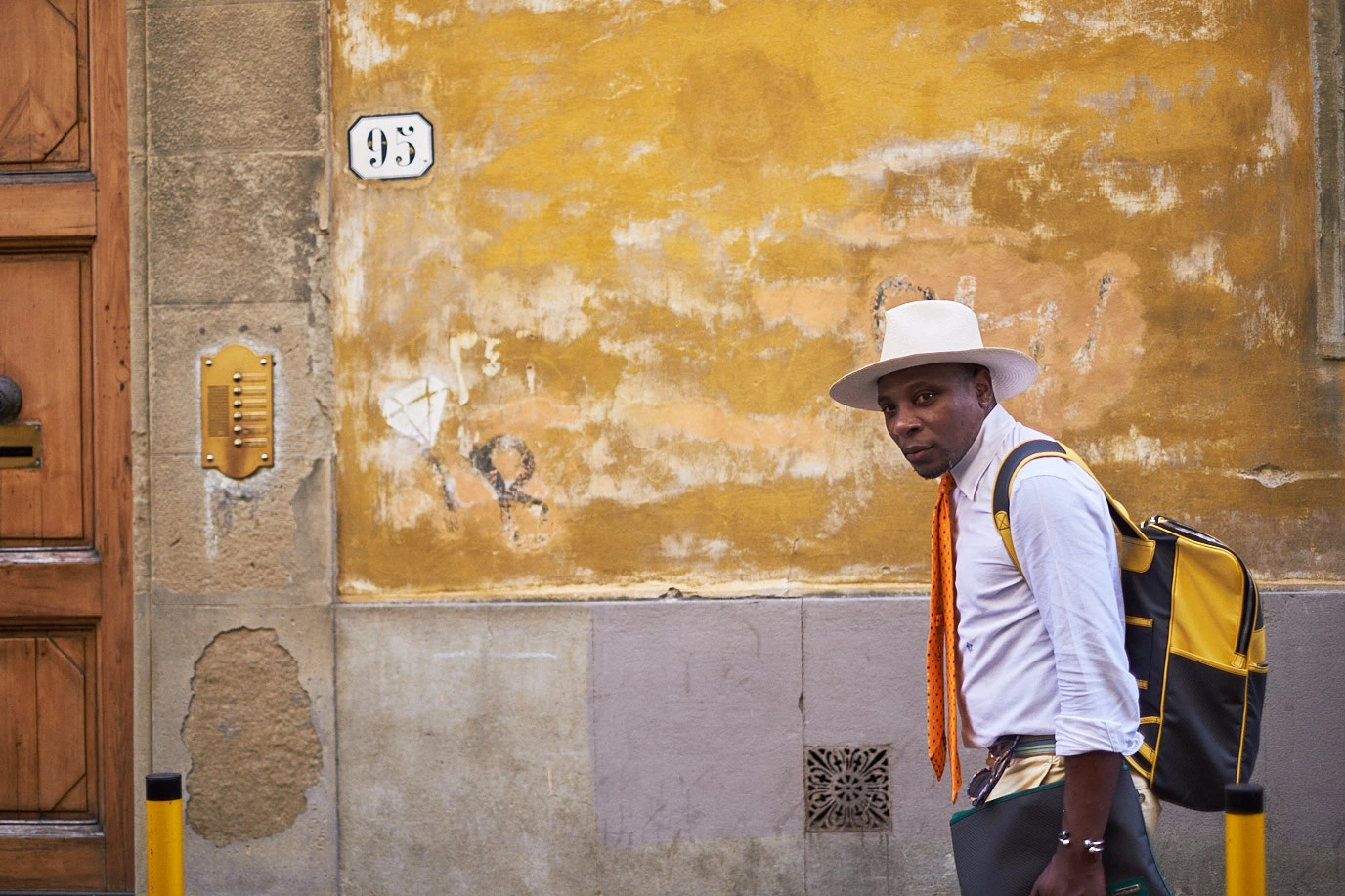 Pitti Uomo 92 street style menswear portrait Florence Fujifilm X-Pro2 shot 48