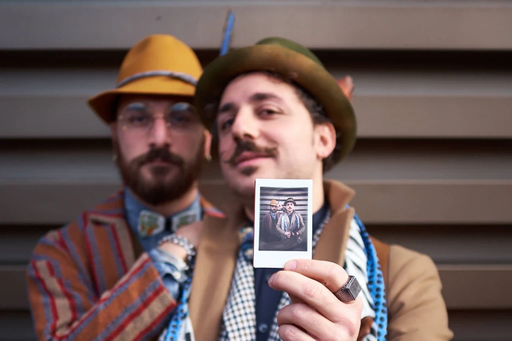 InstaPitti Fujifilm Instax Mini portrait attendee Pitti Uomo 93 Florence cover shot