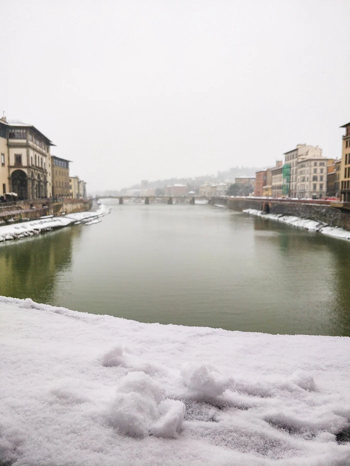 Florence under snow city reportage OnePlus 5T smartphone shot 10