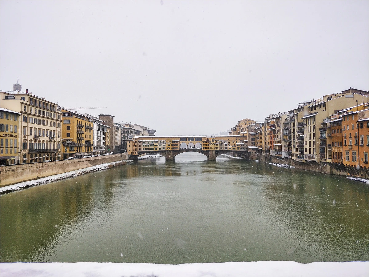 Florence under snow city reportage OnePlus 5T smartphone shot 13
