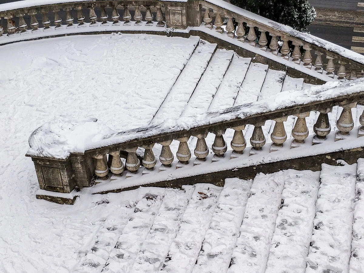 Florence under snow city reportage OnePlus 5T smartphone shot 25
