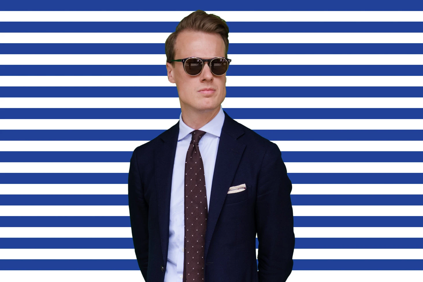 94 Pitti Uomo Optical project attendee portrait green screen composite shot 21
