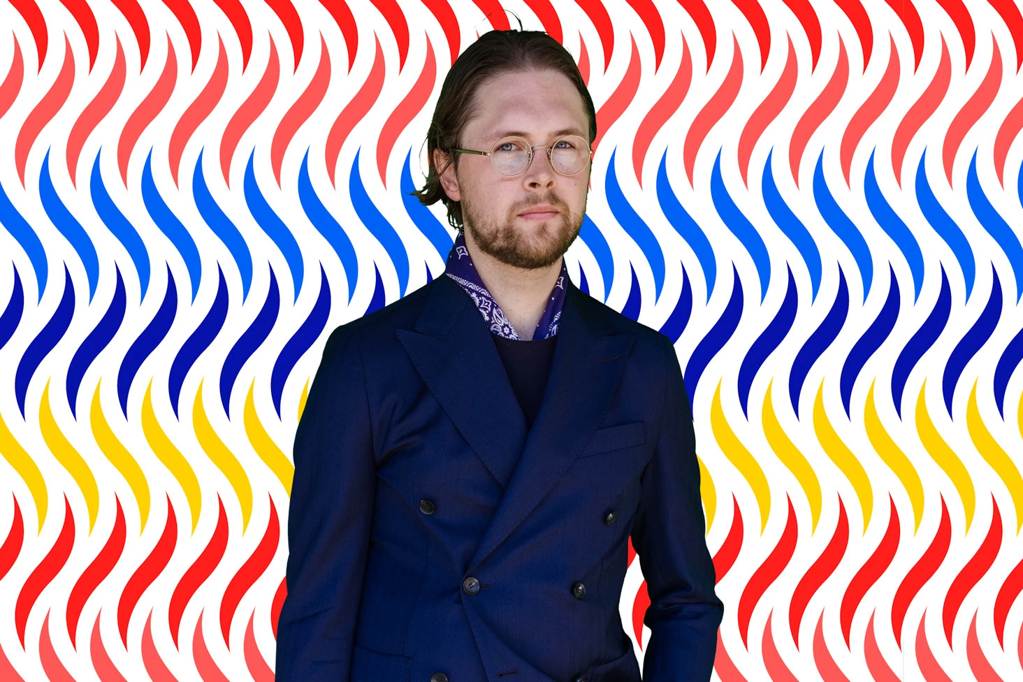 94 Pitti Uomo Optical project attendee portrait green screen composite shot 26