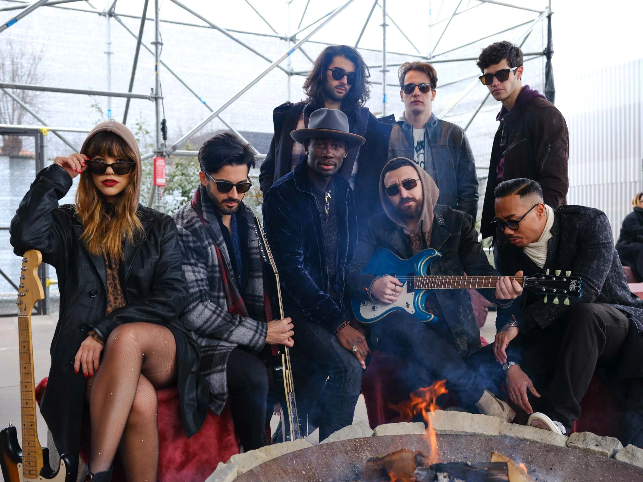 John Varvatos campaign fashion portrait shot with Fujifilm GFX 50R at Pitti Uomo 95