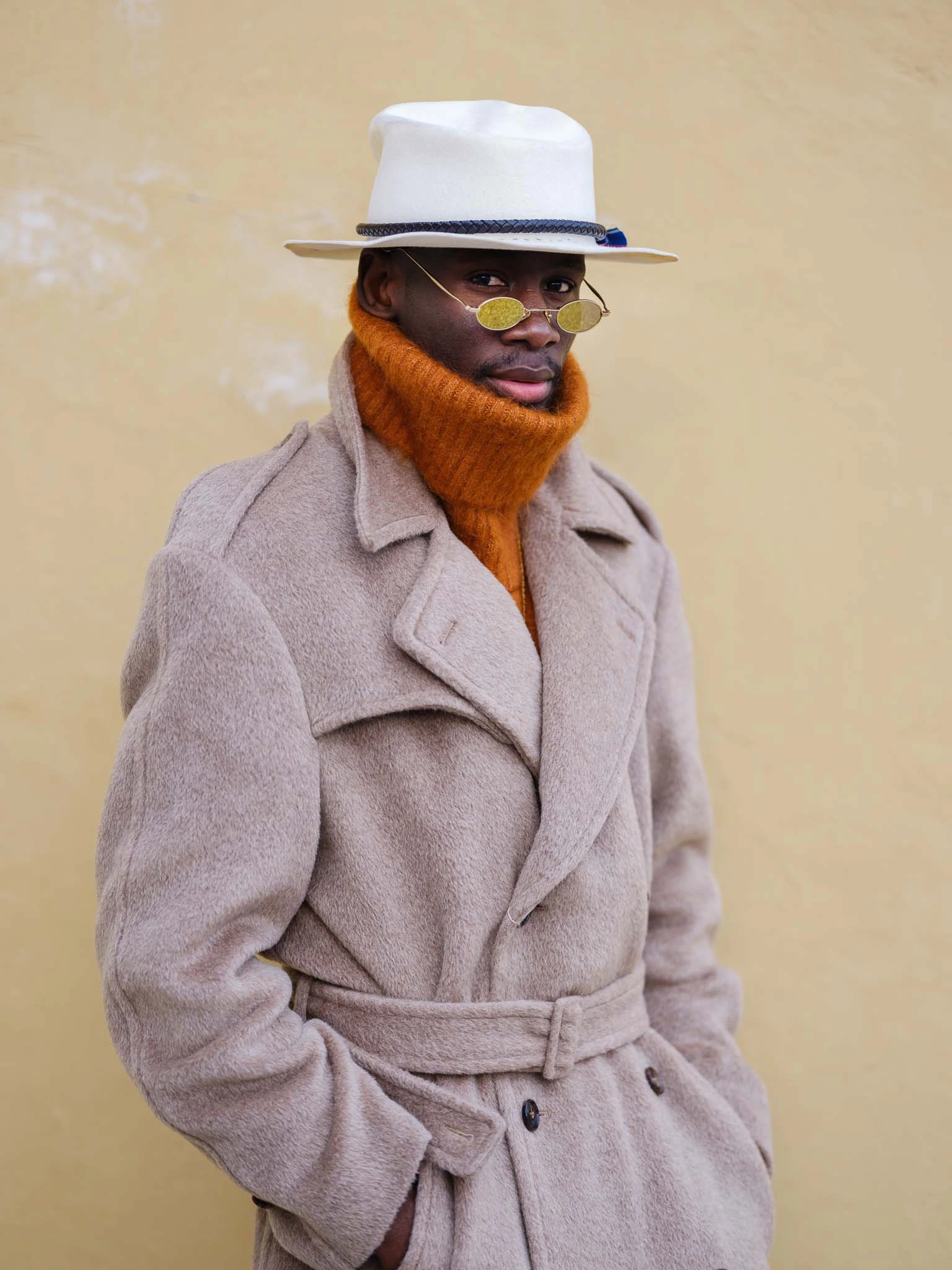 Pitti Uomo 95 street style attendee portrait Florence Fujifilm GFX 50R shot 09
