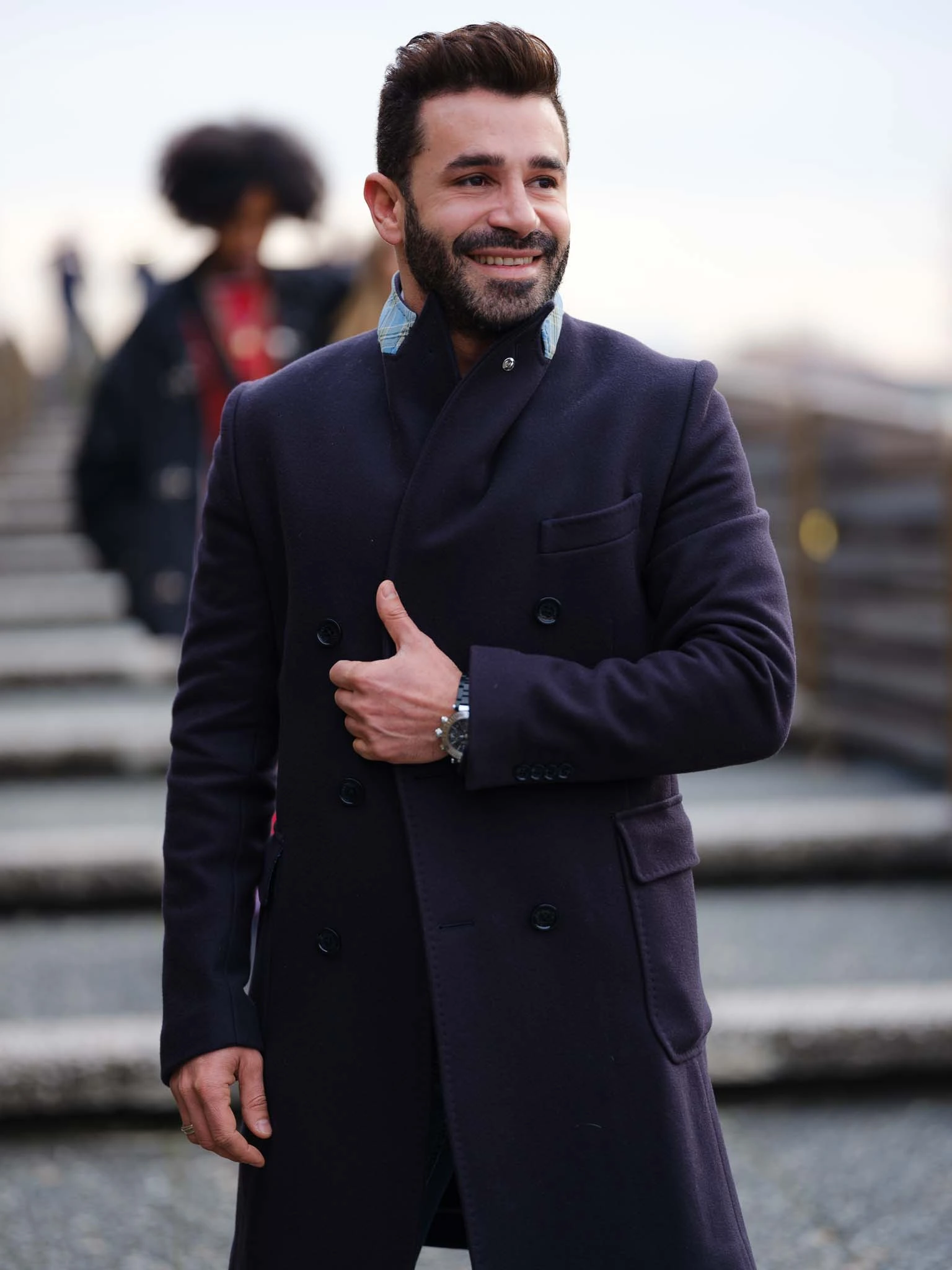 Pitti Uomo 95 tailored menswear portrait Florence Fujifilm GFX 50R shot 06