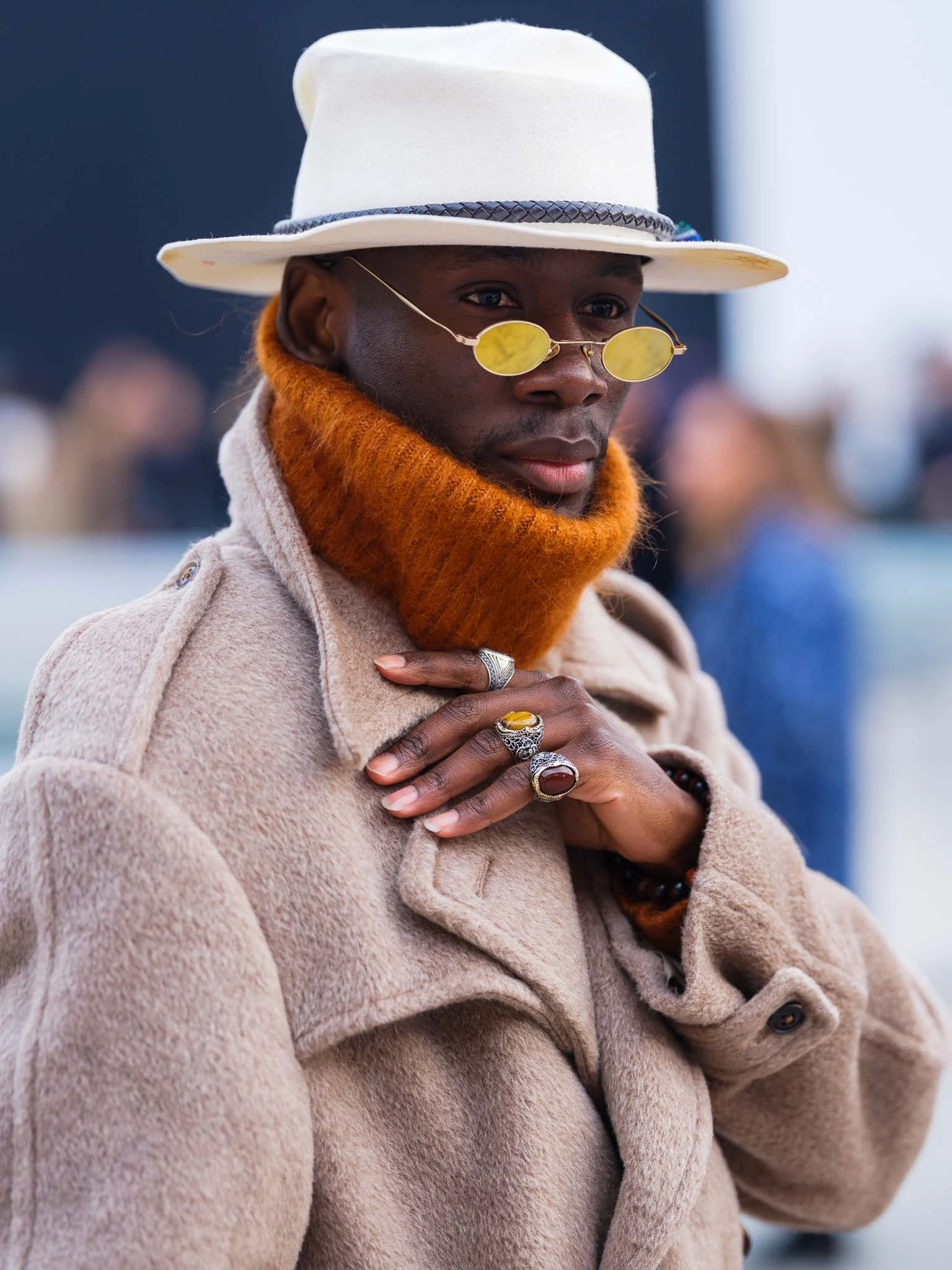 Pitti Uomo 95 sartorial detail portrait Florence Fujifilm GFX 50R shot 04