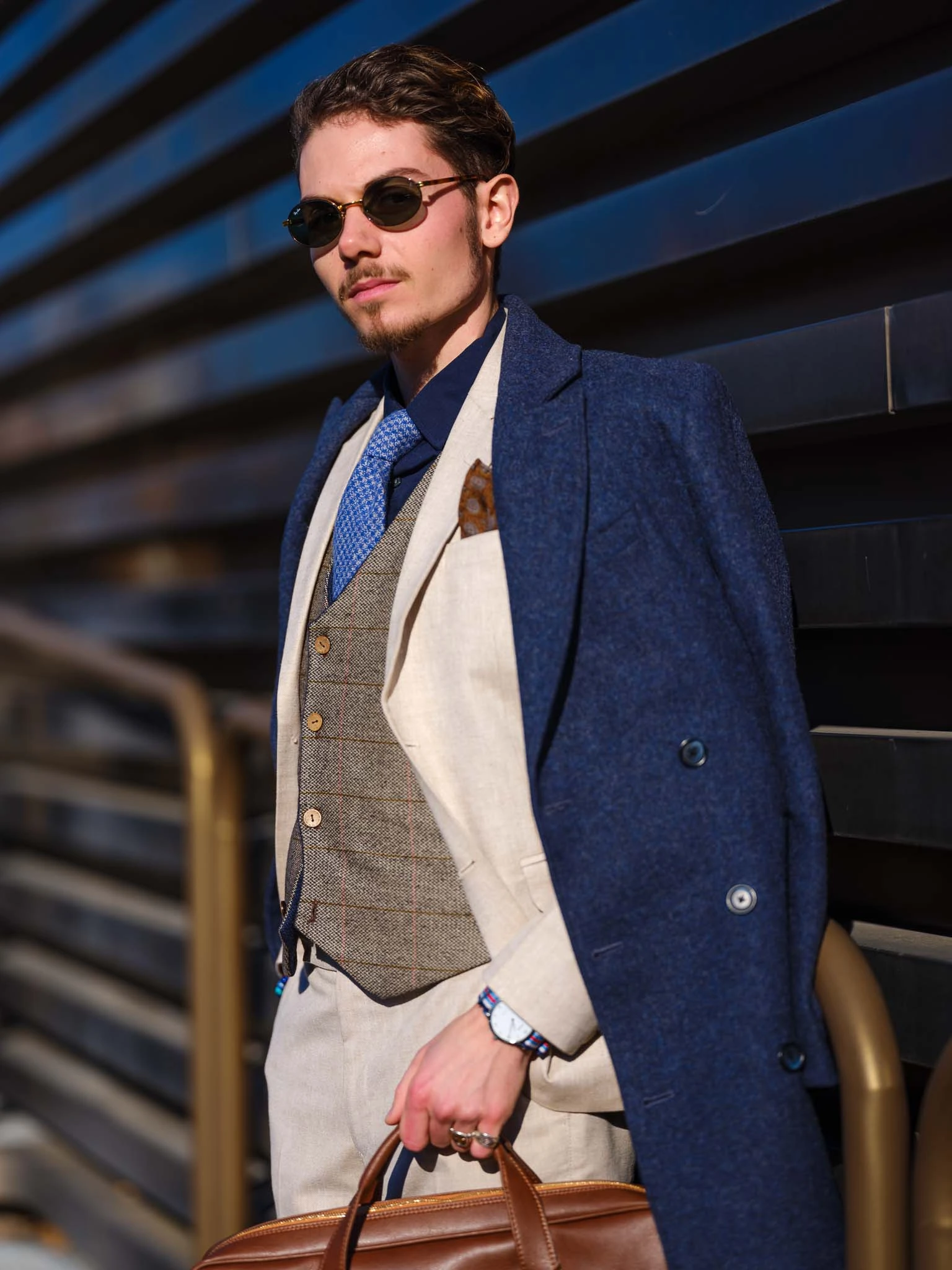 Pitti Uomo 95 sartorial detail portrait Florence Fujifilm GFX 50R shot 08