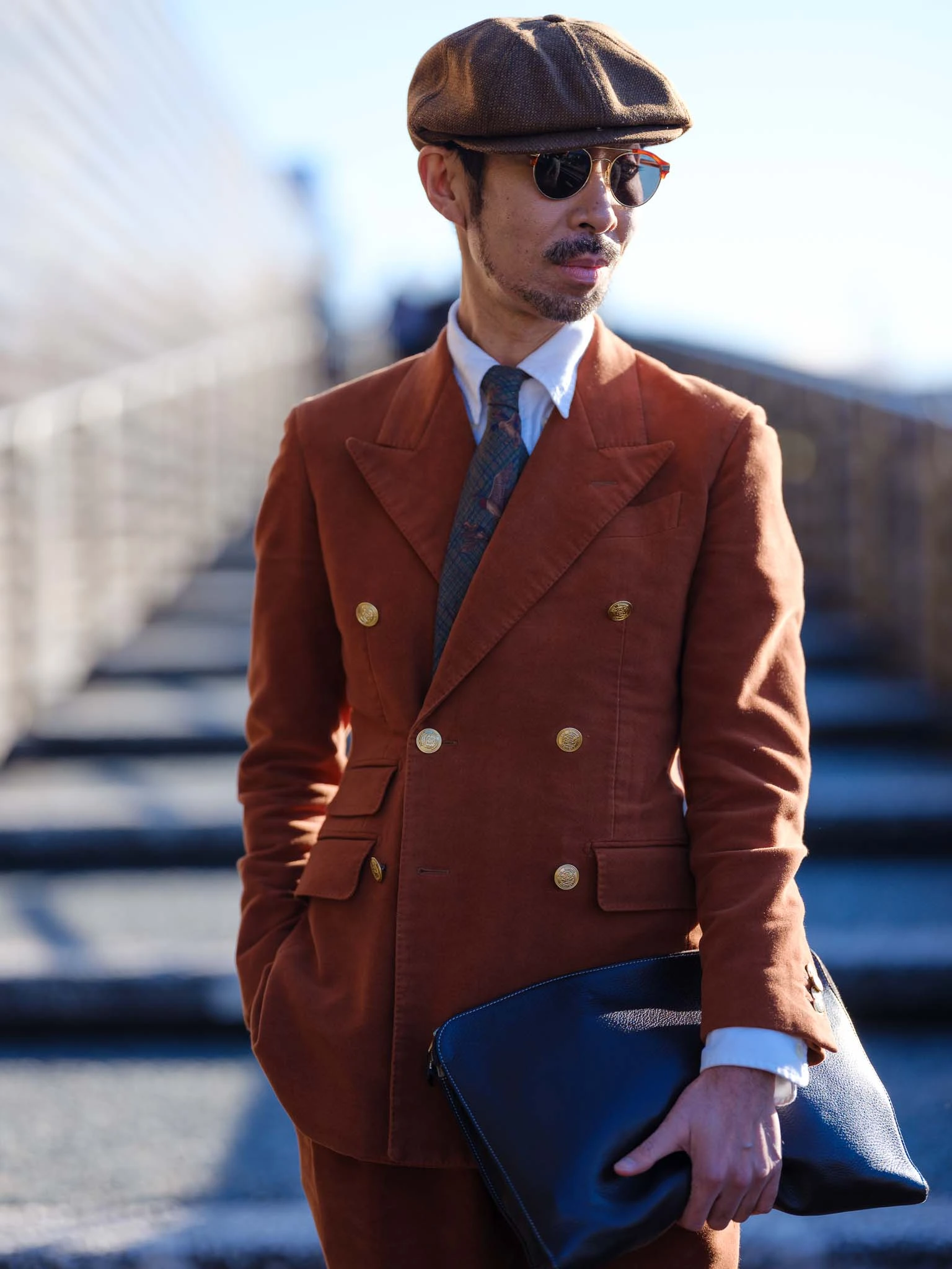 Pitti Uomo 95 sartorial detail portrait Florence Fujifilm GFX 50R shot 09
