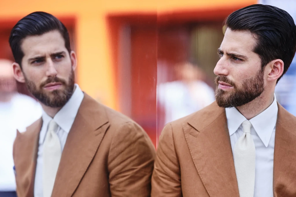 Pitti Uomo 96 summer 2019 Fujifilm GFX 50R medium format cover portrait
