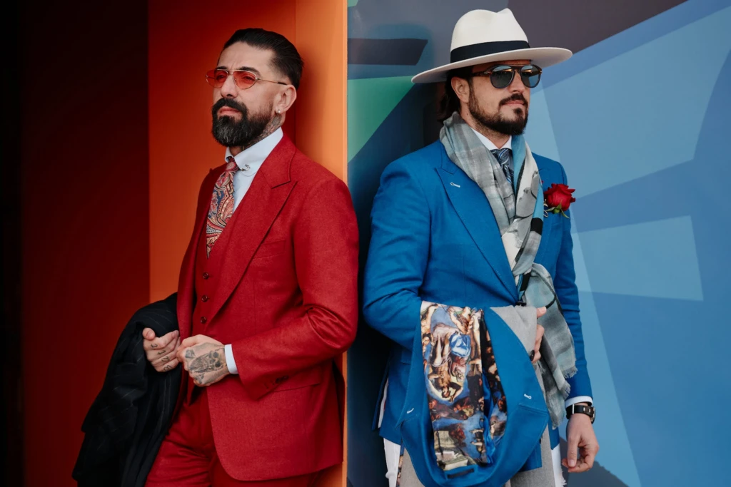 97th Pitti Uomo Florence street style fashion portrait cover shot