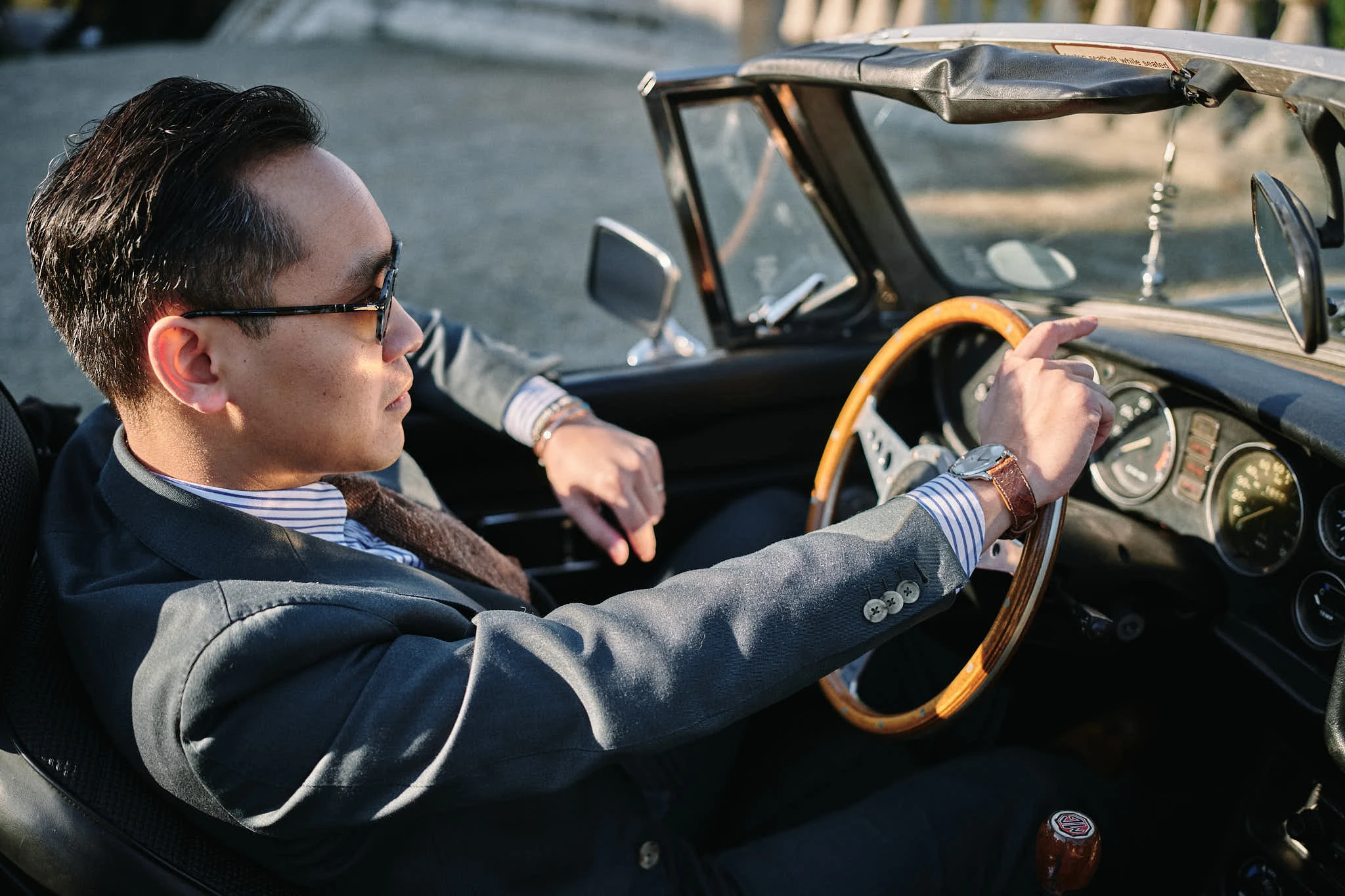 Blandin and Delloye street style fashion campaign shot in Florence Italy