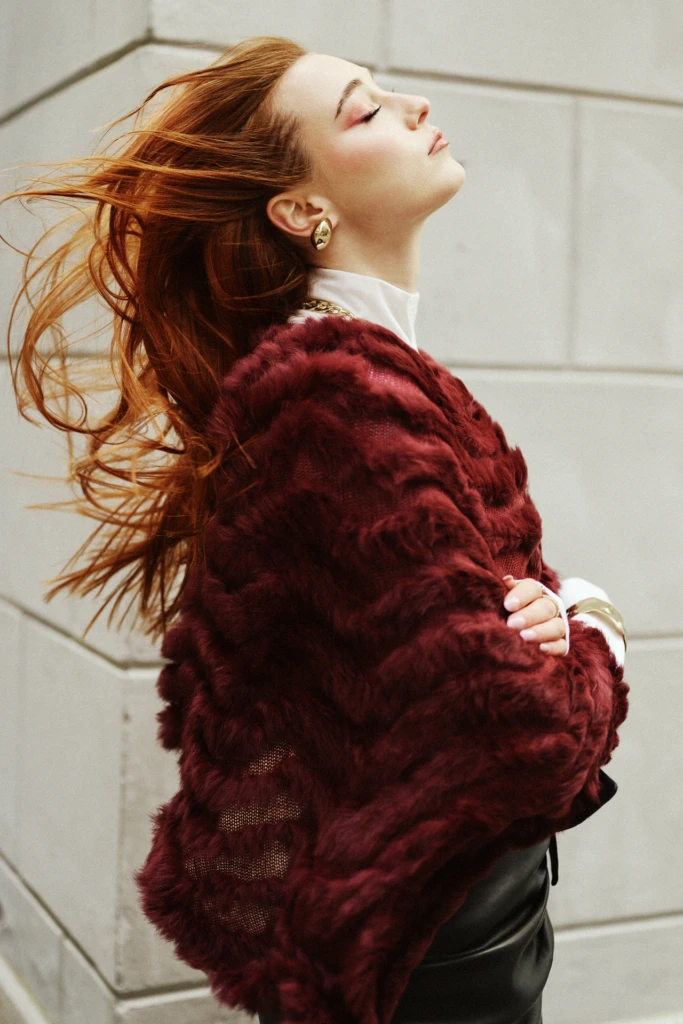LoveFur winter collection editorial in Trieste, Italy — fashion photography by Alessandro Michelazzi