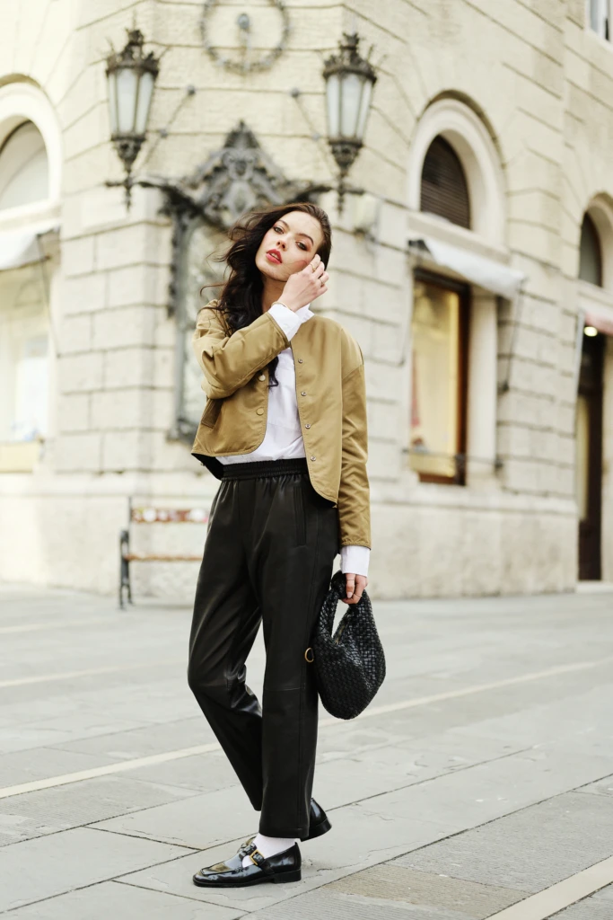LoveFur winter lookbook in historic Trieste — fashion editorial by Alessandro Michelazzi