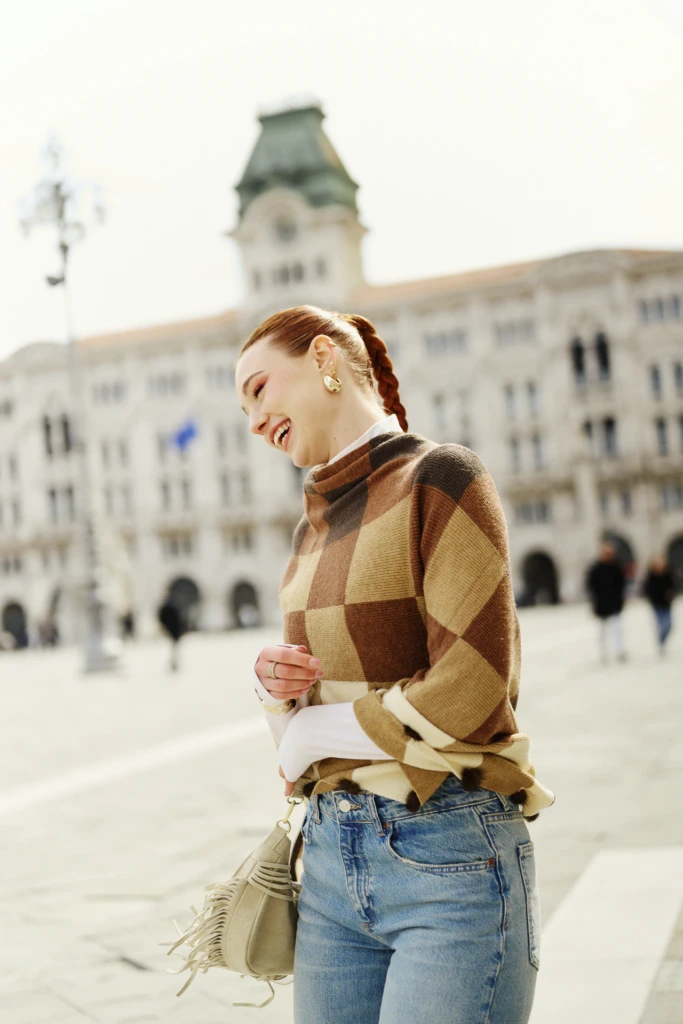 LoveFur winter lookbook in historic Trieste — fashion editorial by Alessandro Michelazzi