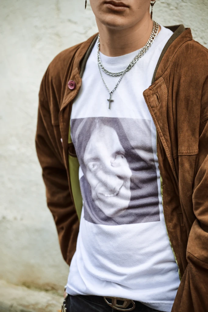 Menswear street style captured outside the Milano Fashion Week shows