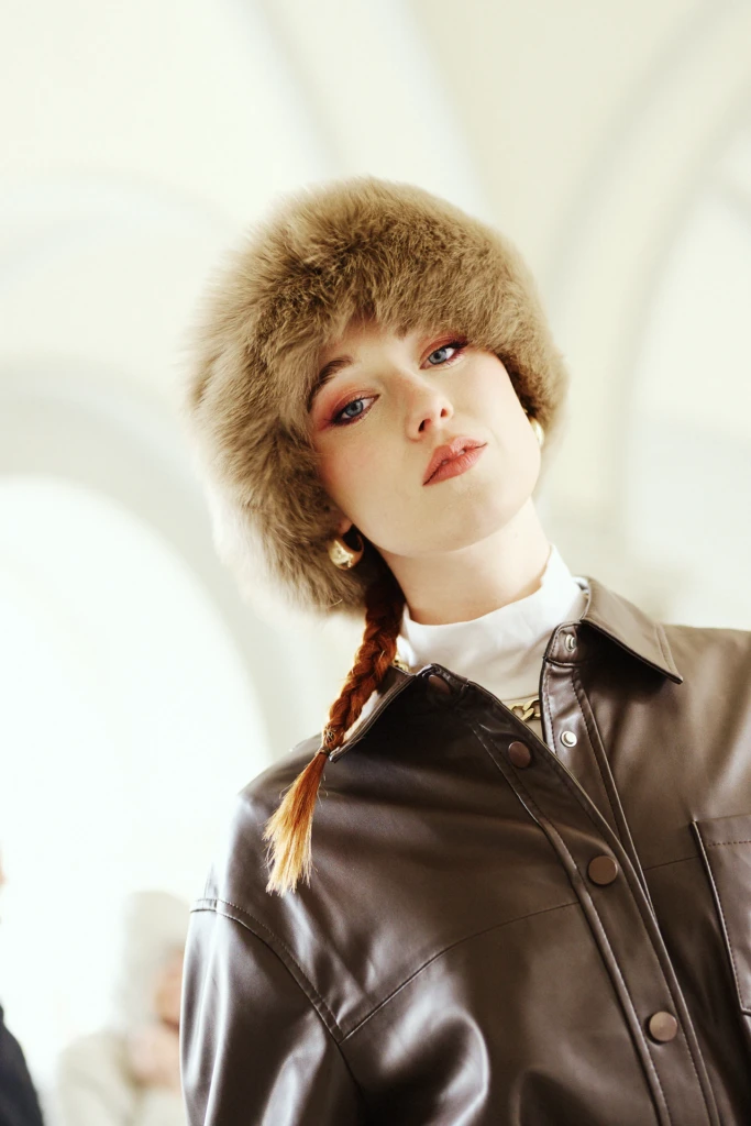 LoveFur fur coats on location in Trieste, Italy — winter fashion by Alessandro Michelazzi