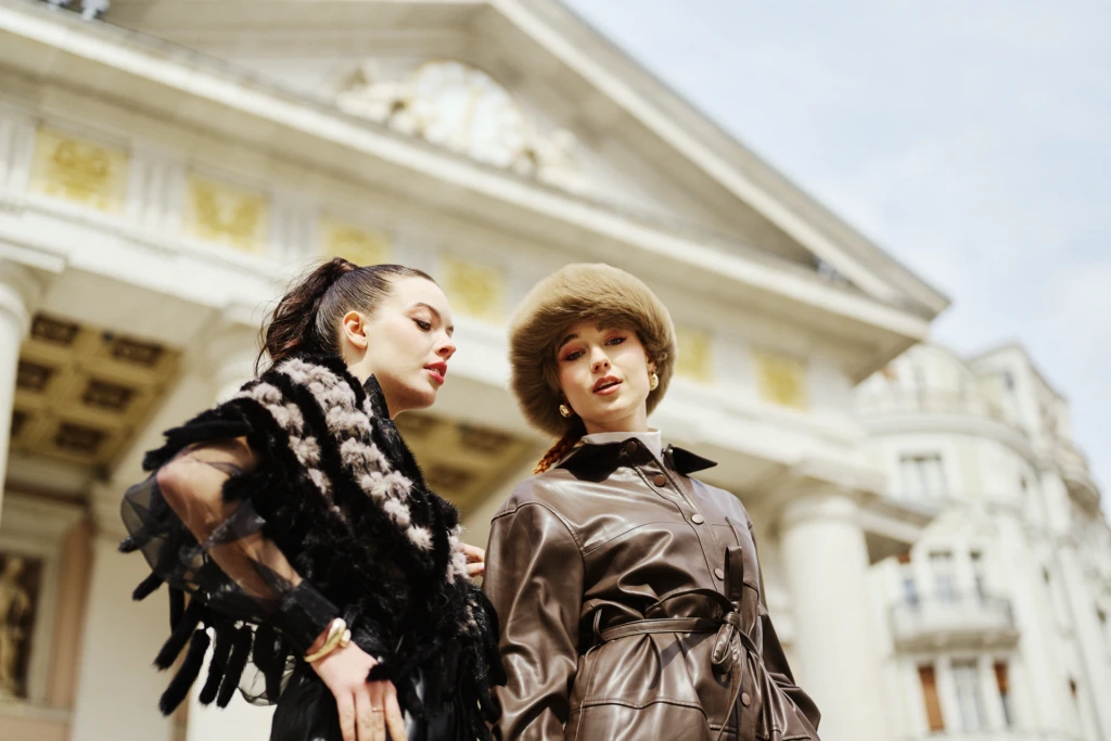 LoveFur winter collection editorial in Trieste, Italy — fashion photography by Alessandro Michelazzi
