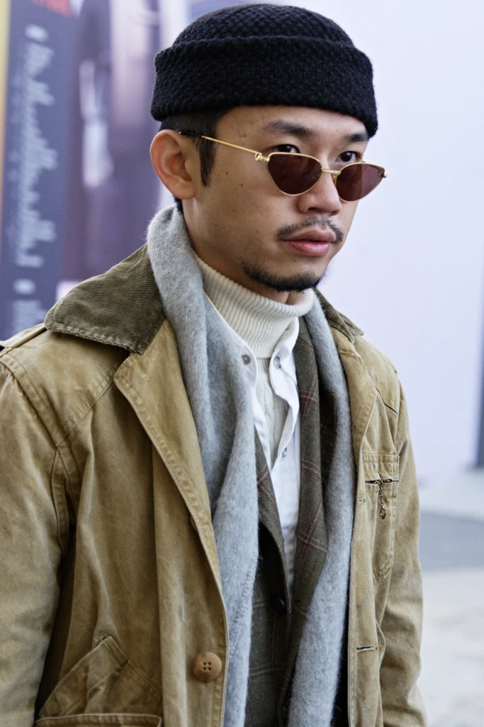 Menswear street style at Pitti Immagine Uomo 107, Florence — arrivals and outfits outside the Fortezza da Basso, image 018.