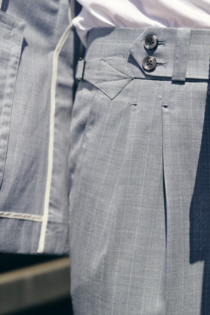 Common Suits menswear editorial, Pitti Immagine Uomo 110 Day I — Florence commissioned photography