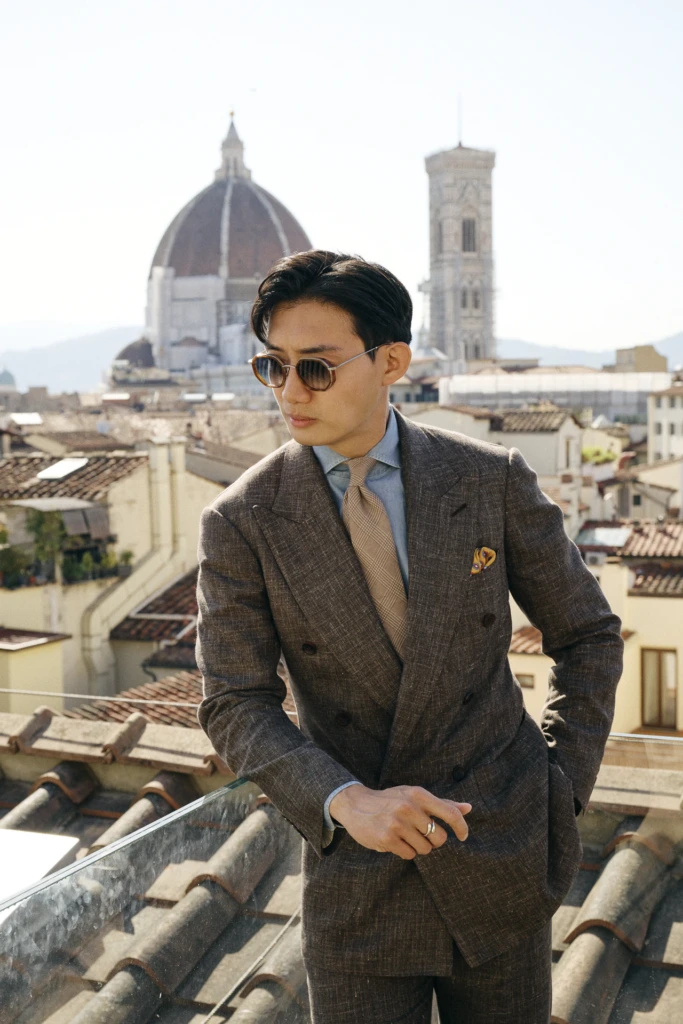 Commissioned menswear editorial for Common Suits — Pitti Uomo 110 Florence Day II