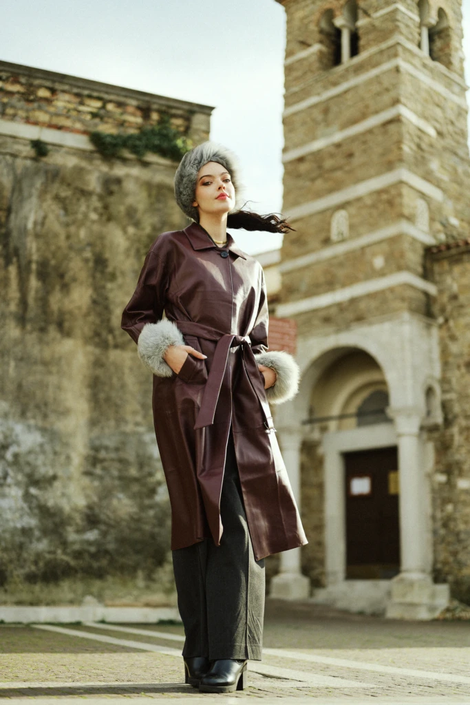 LoveFur winter fashion campaign shot in Trieste — photography by Alessandro Michelazzi