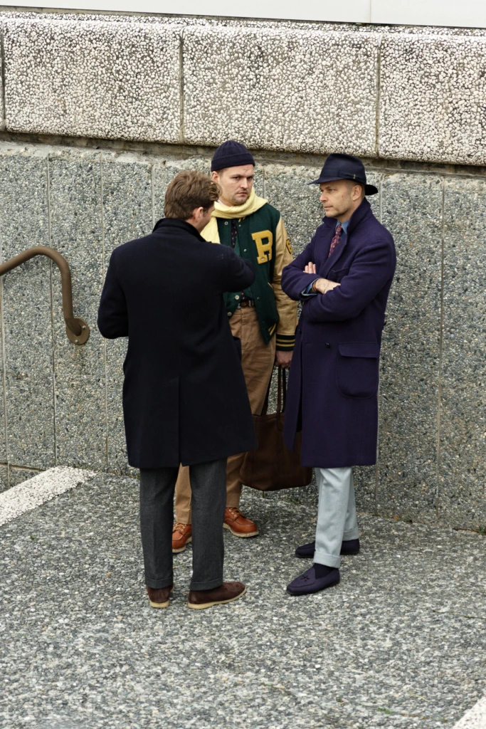 Menswear street style at Pitti Immagine Uomo 107, Florence — arrivals and outfits outside the Fortezza da Basso, image 031.