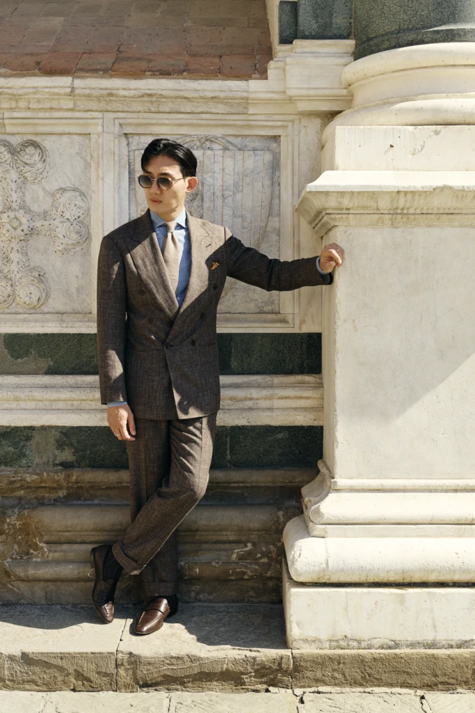 Commissioned editorial portrait for Common Suits — Pitti Immagine Uomo 110 Day II, Florence