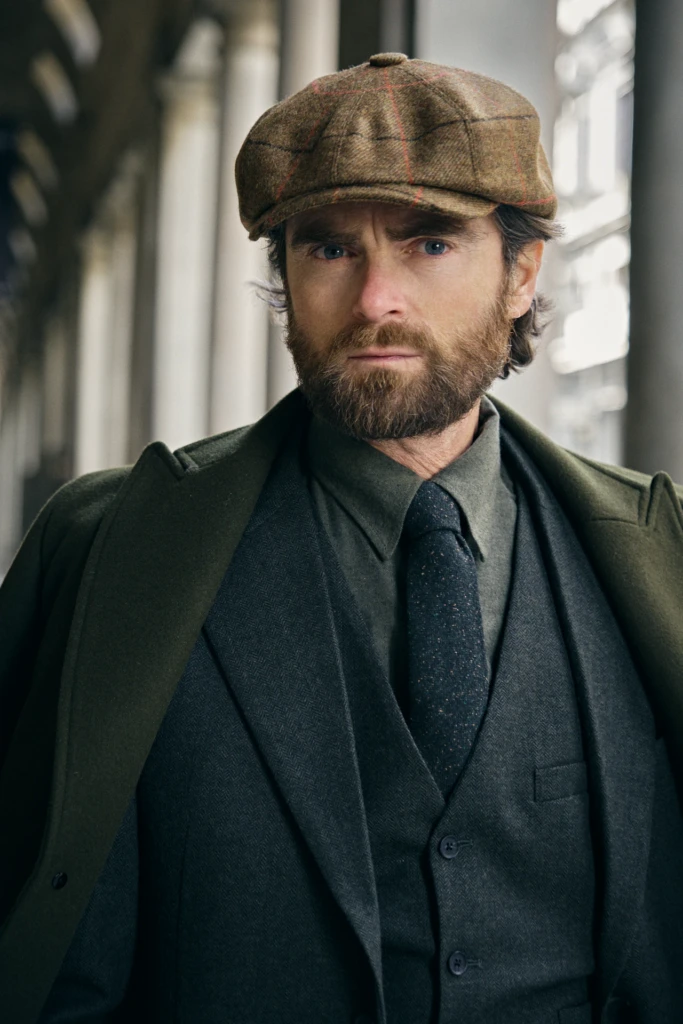 Hockerty menswear editorial photographed by Alessandro Michelazzi at Pitti Immagine Uomo 107 in the streets and pavilions of Florence, look 038.