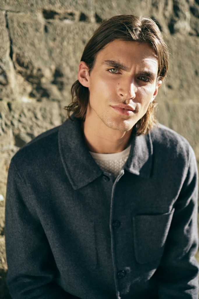 Patrick Assaraf editorial fashion moment in the Giardino dell'Agricoltura, Florence -- fashion campaign photography by Alessandro Michelazzi